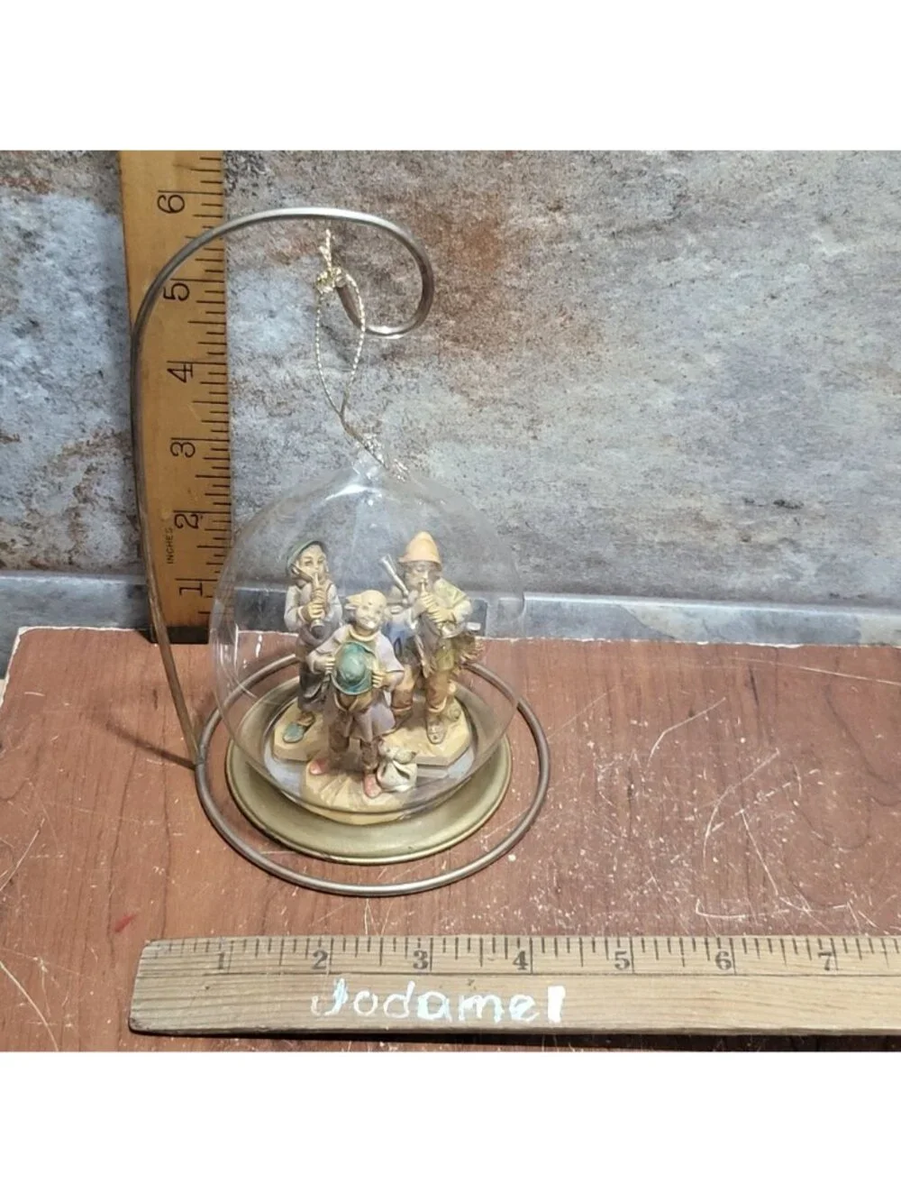 Vintage Fontanini Happy Travelers Ornament 1992